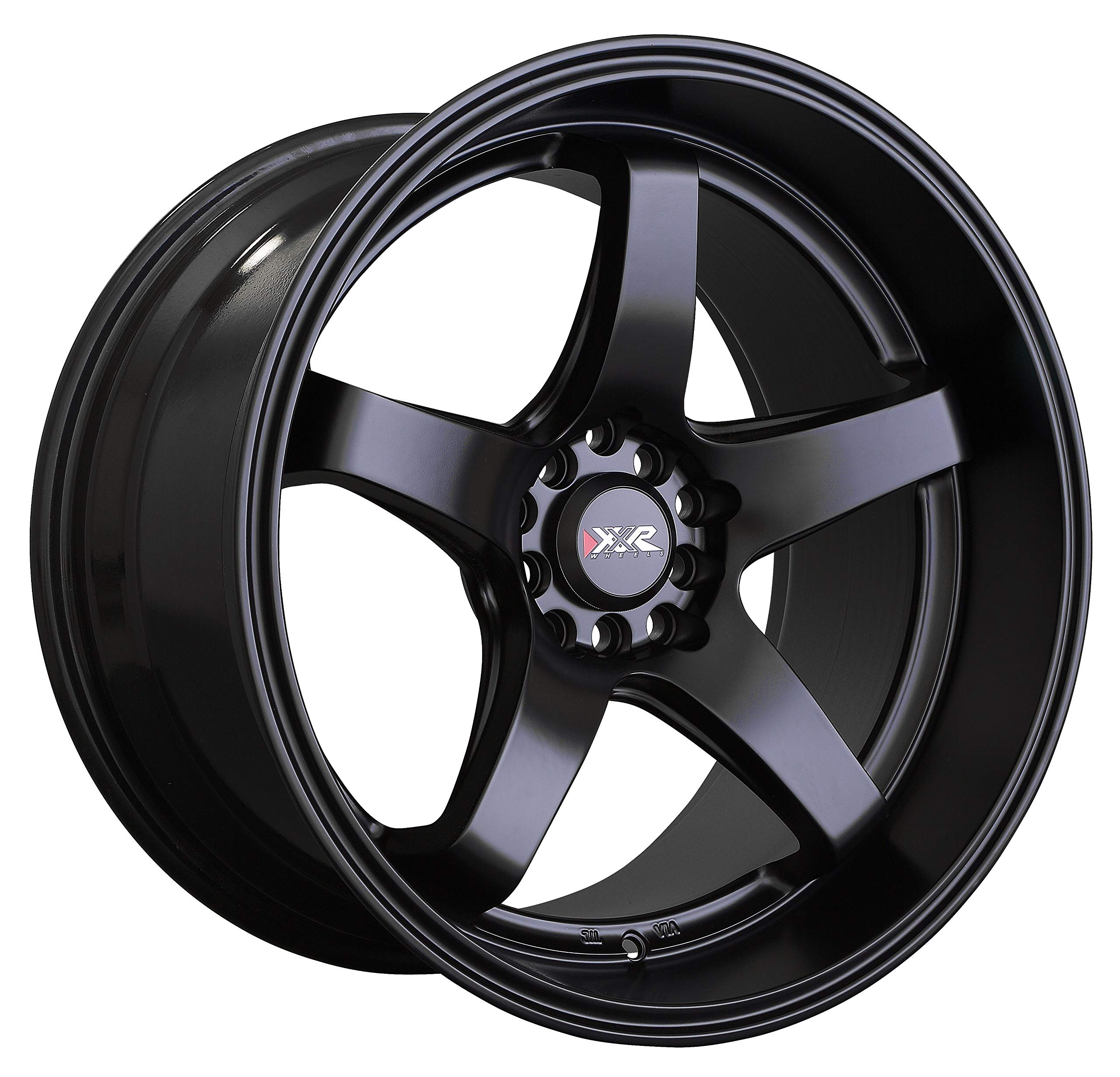 Amazon.com: XXR 555 Flat Black Wheel with Painted (17 x 8. inches